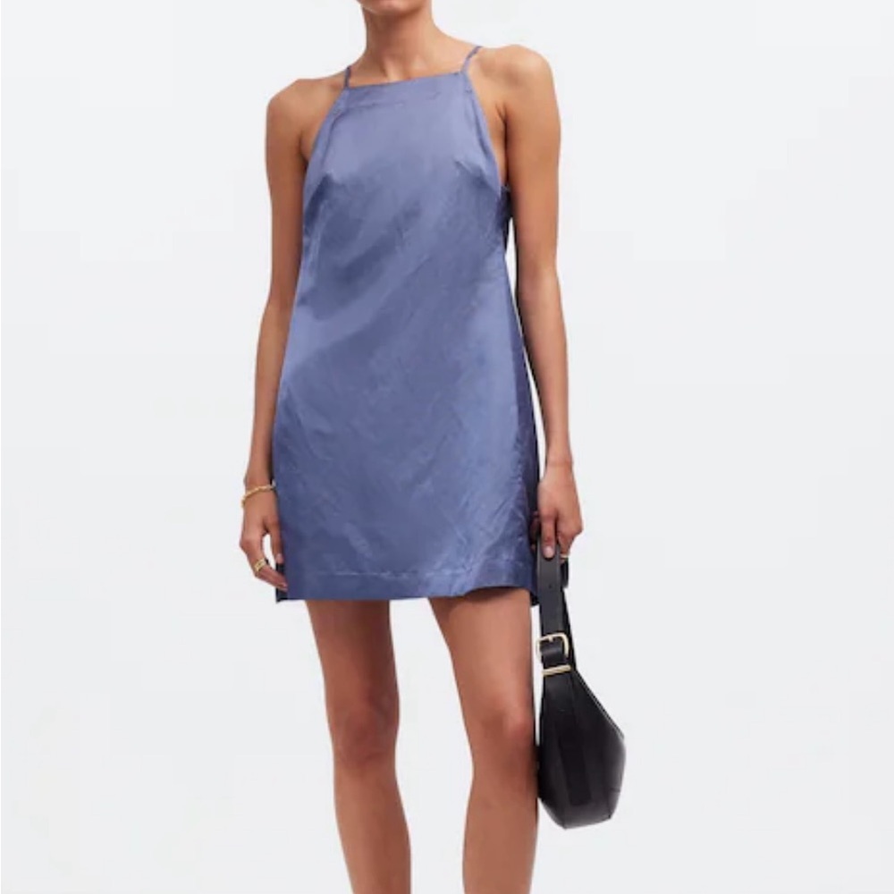 Madewell Slate Blue Dress